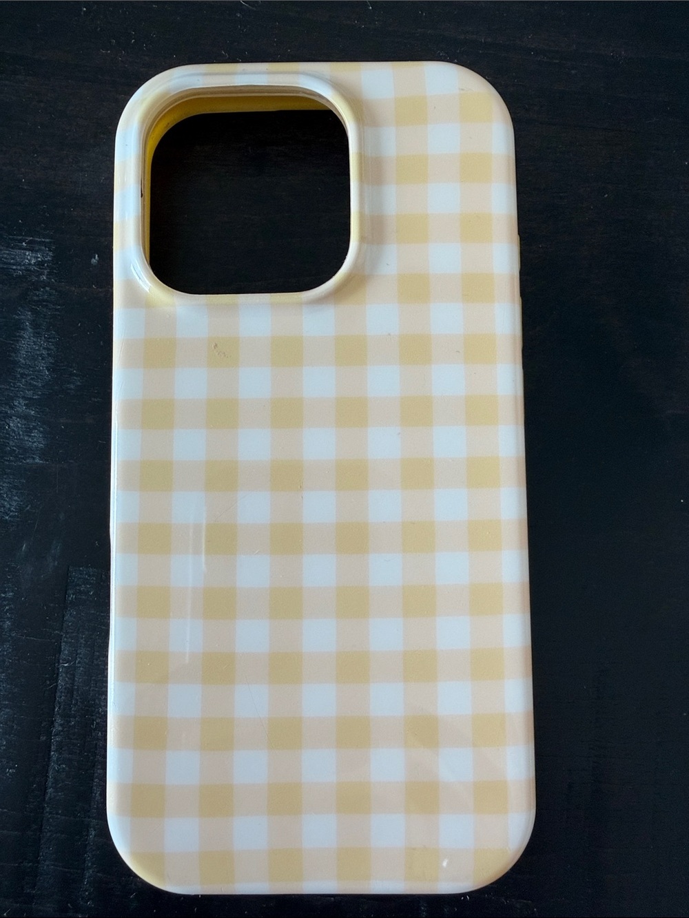 Yellow Protective Phone Case - Compatible Cell Phone Accessory - Picture 2 of 2
